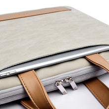 Load image into Gallery viewer, Waterproof  Leather Laptop bag